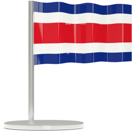Costa Rica Country Flag - Flag (640x480)