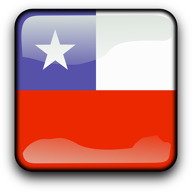 Button Chile, Flag, Country, Nationality, Square, Button - Chile Flag Icon Square (750x750)