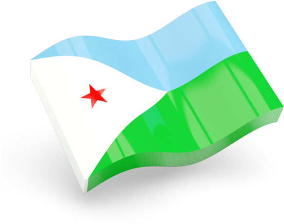 3d Wave Graphic Flag Of Djibouti - Djibouti Flag Gif Waving (640x480)