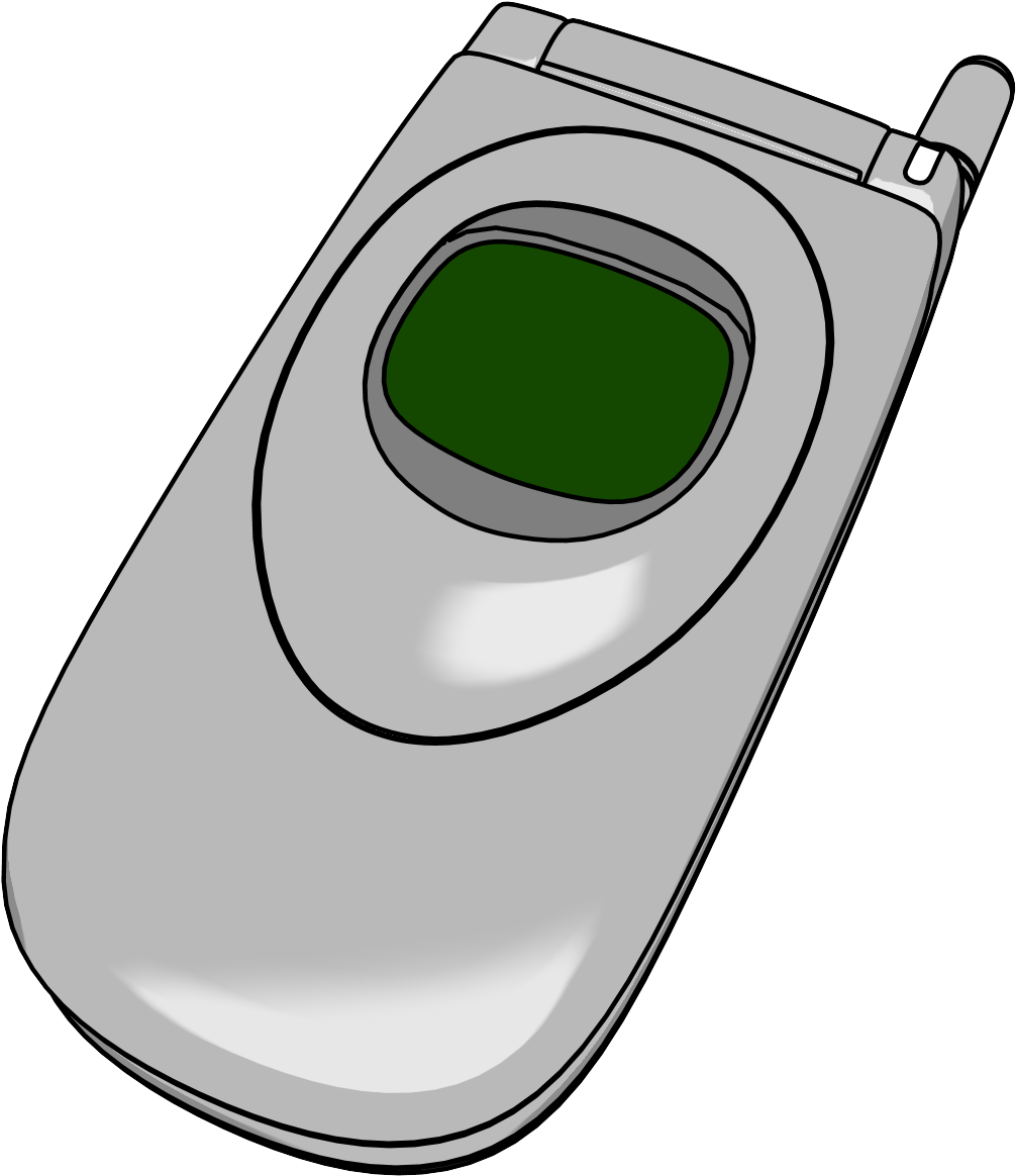 Phone Clipart - Phone Clipart (1060x1212)