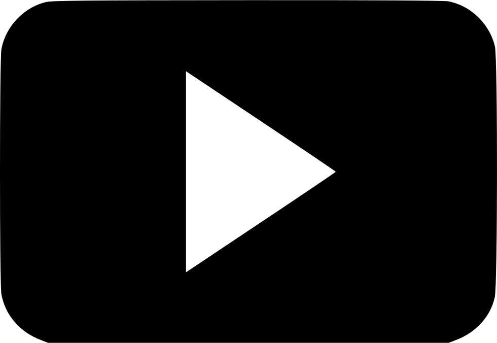 Play Youtube Playlist Video Watch Comments - Black Youtube Logo Transparent (980x676)