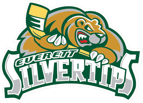 Everet Silvertips - Everett Silvertips Logo (500x363)