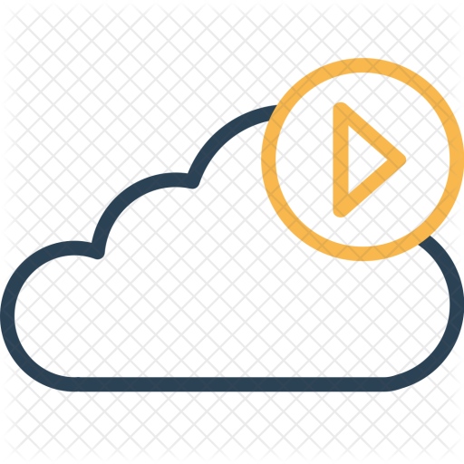 Cloud, Media, Play, Video, Audio, Streaming, Soundcloud - Icon (512x512)