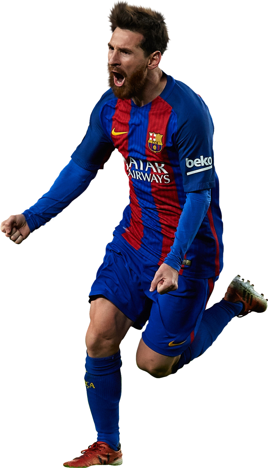 L10 Lionel Messi Fc Barcelona Png - Messi 2017 Png Hd (923x1600)