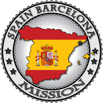 Latter Day Spain Barcelona Lds Mission Flag Cutout - Texas Fort Worth Mission (400x400)