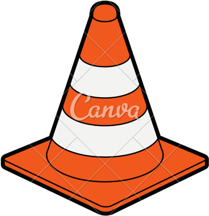 Traffic Cone Under Construction Icon - Clip Art (550x550)