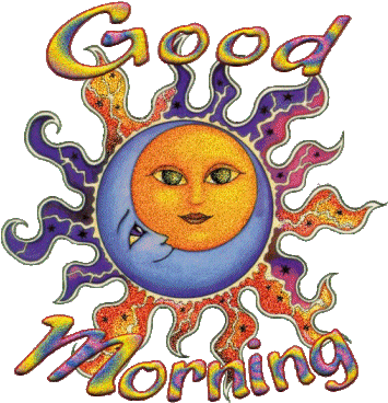 Good Morning Glitter Gifs - Hanuman Good Morning Gif (363x374)