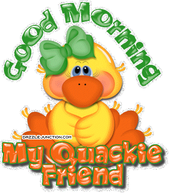 Quackie Morning Quote - Cute Get Well Soon (347x396)