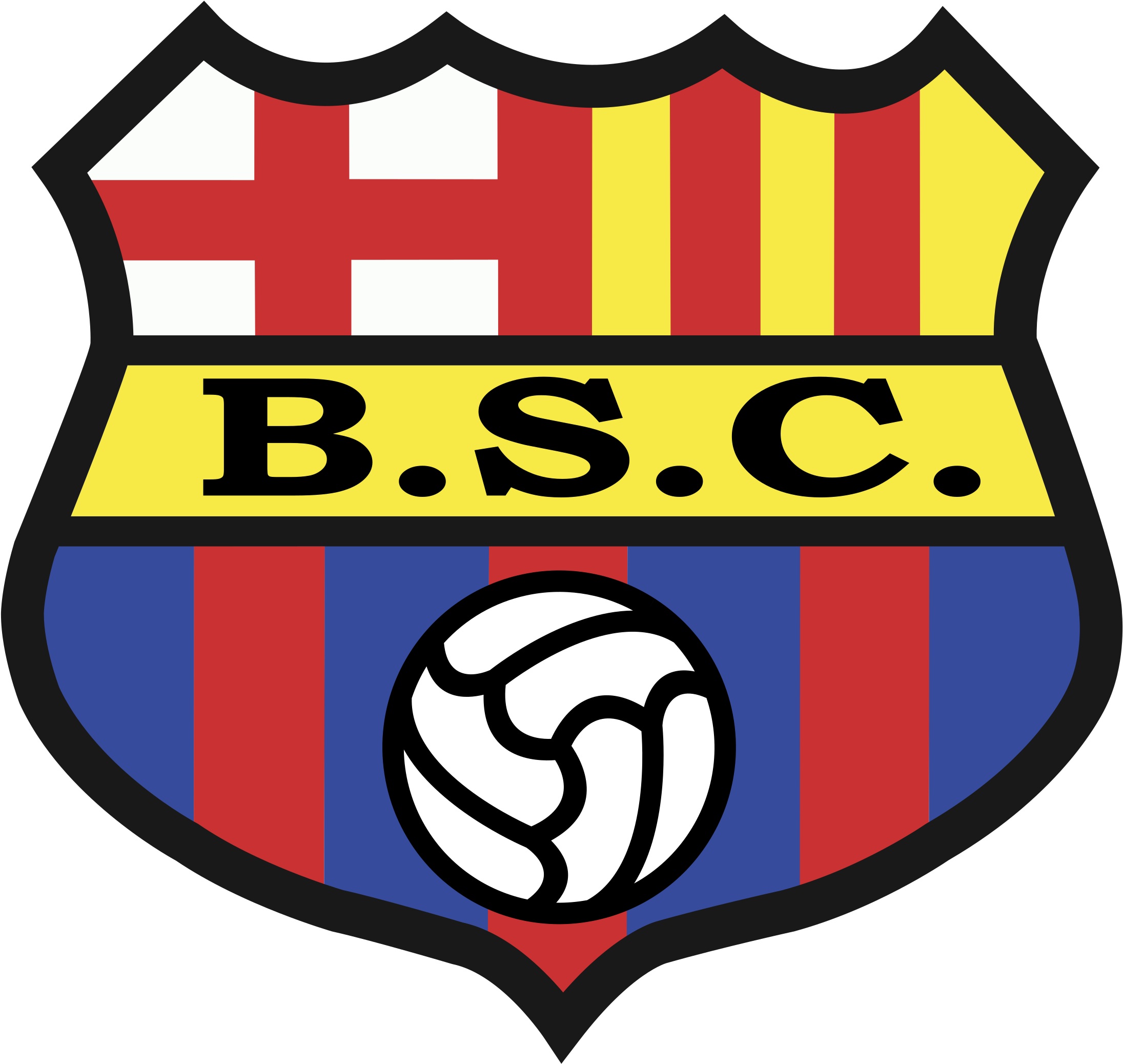 Barcelona Sporting Club Logo Png Transparent - Logo Del Barcelona De Ecuador (2400x2400)