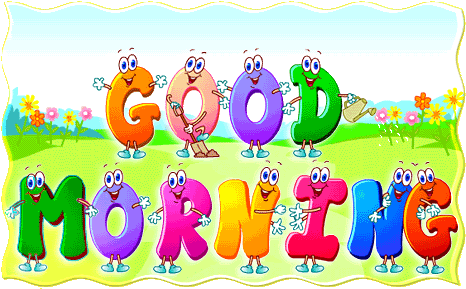 New Good Morning Gif - Good Morning With Holi (477x299)