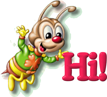 Good Morning Fellow Stamp Addicts - Hello Hi (500x355)