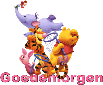 Graphics Good Morning - Winnie The Pooh Friends (428x350)