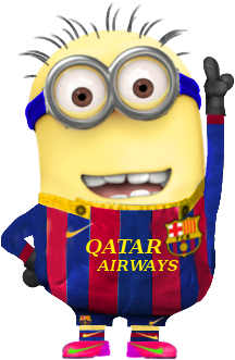 Fc Barcelona Minion By Jg10x - Minion Personalized Birthday T-shirts (640x400)