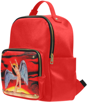 Psylocke Leather School Bag With Led Zeppelin Logo - Backpack (480x480)