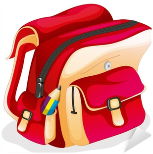 Cartoon Images Of School Bag (400x400)