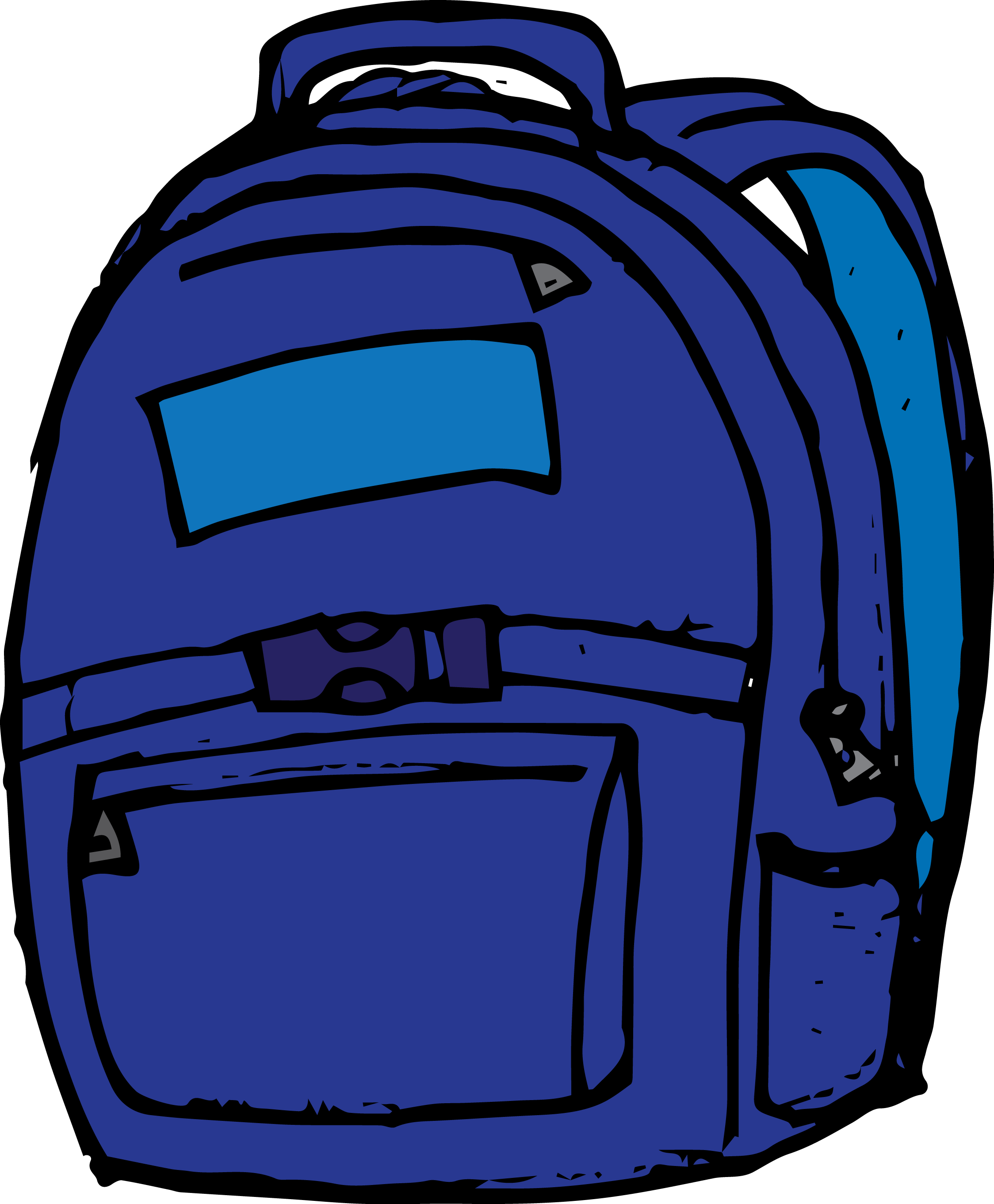 *✿**✿*al Cole*✿**✿* - Purple Backpack Clipart (2248x2723)