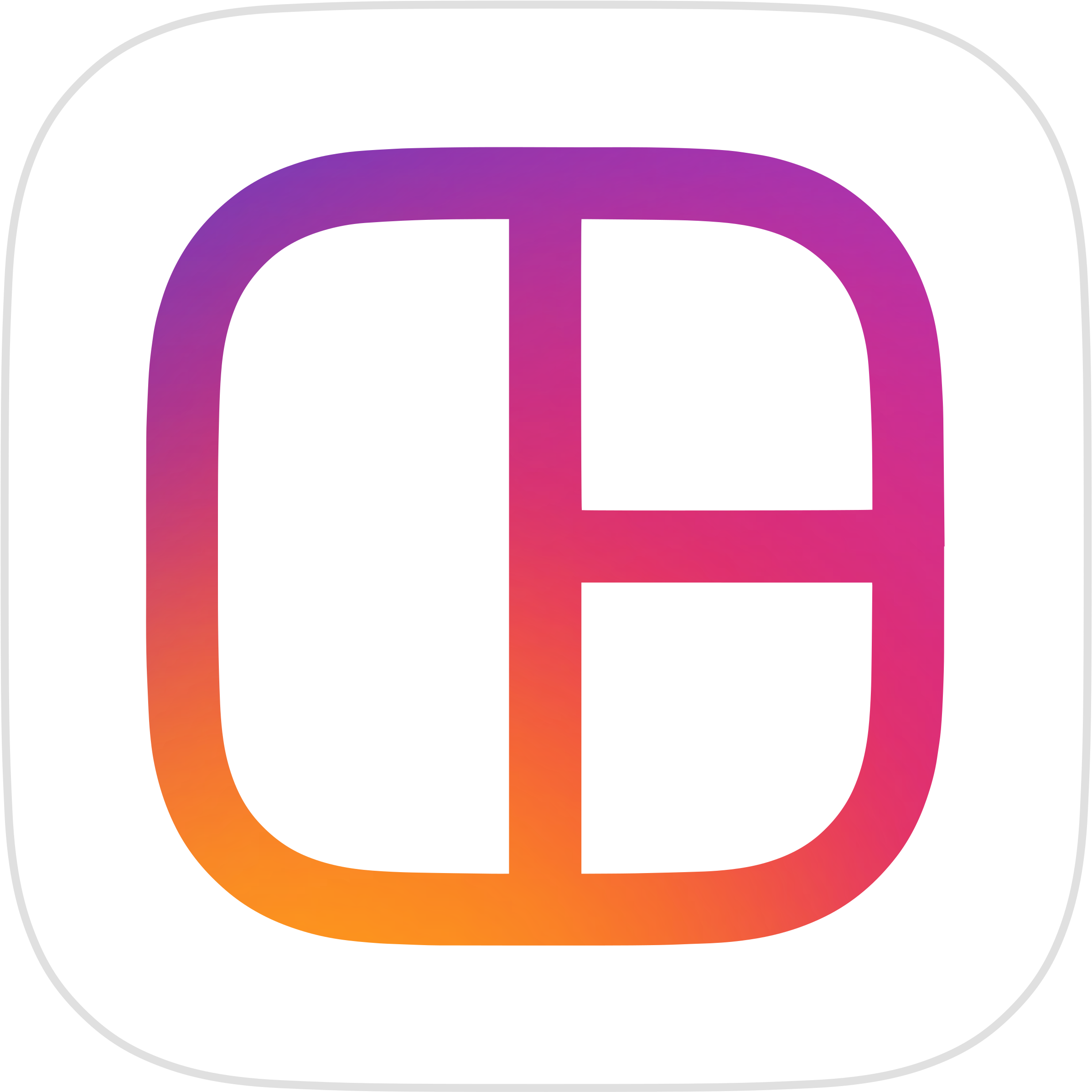 Layout Logo Png Transparent - Instagram Layout App Icon (2400x2405)