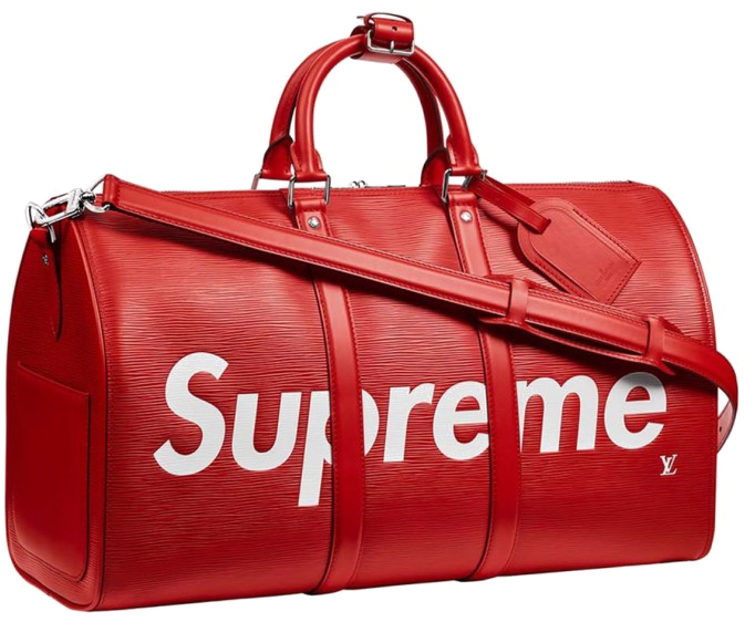 Duffle Bag Png Download Image - Supreme X Louis Vuitton (940x940)