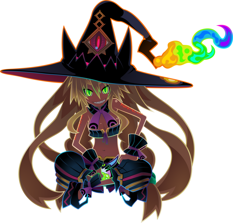 The Witch And The Hundred Knight - Metallia The Witch And The Hundred Knight (913x875)