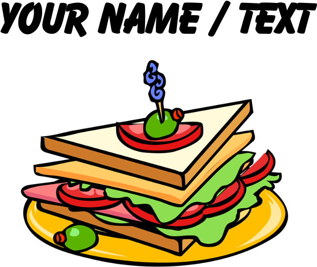 Custom Club Sandwich Apron - Custom Club Sandwich Mugs (700x700)