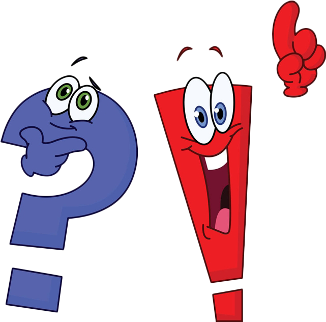 Question Mark Cartoon Exclamation Mark - Question And Exclamation Marks (783x783)