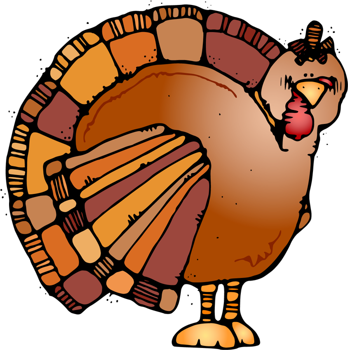 School Holidays - Thanksgiving Melonheadz Clipart (695x700)