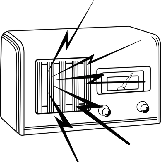 Independent Music's Foray Into Indian Radio Is Another - Radio Clip Art (550x553)