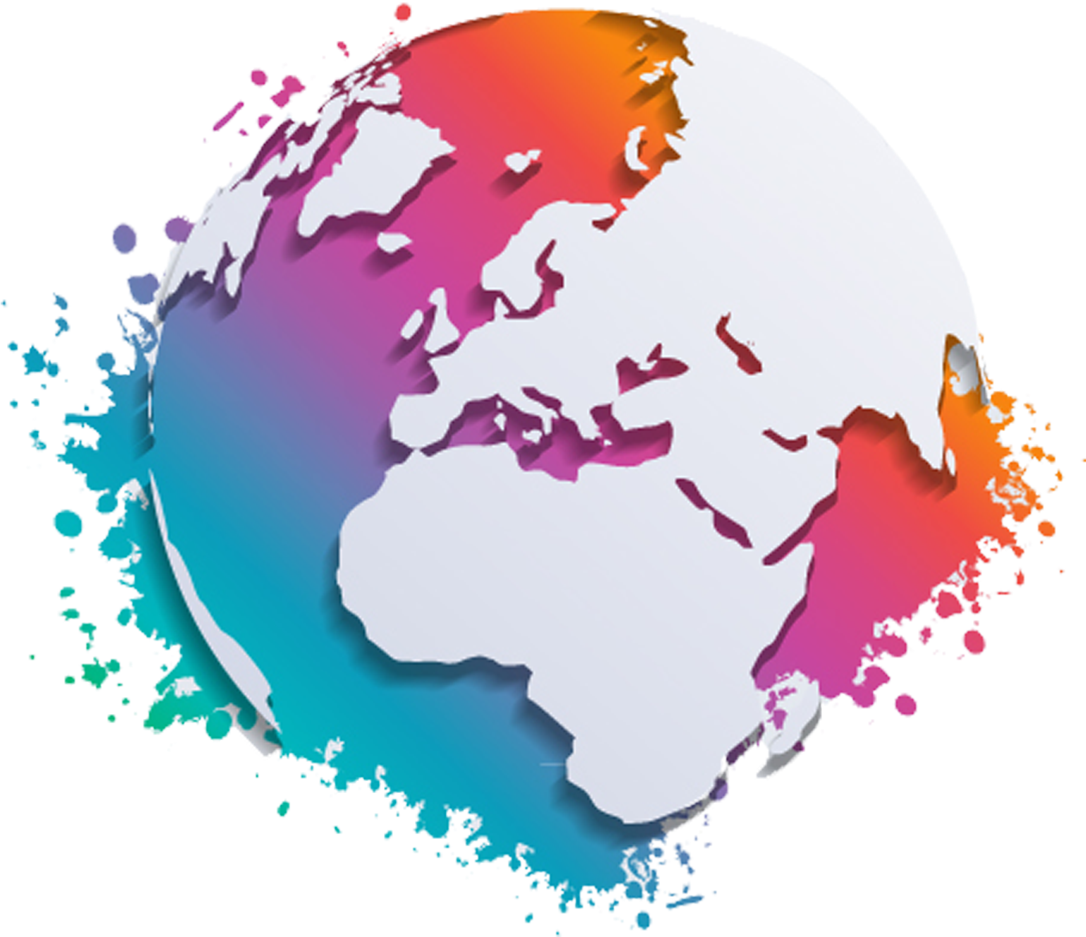 Earth Globe World Map Clip Art - Earth Globe World Map Clip Art (2362x2362)