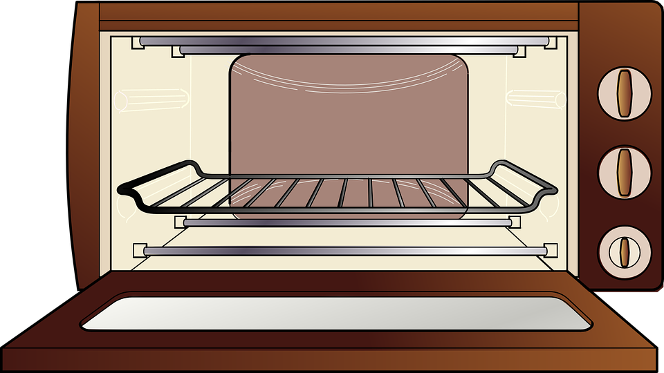 Collection Of Oven Baking Cliparts - Open Oven Clipart (960x540)