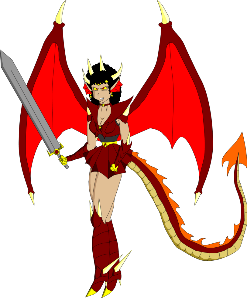 Slayer Tiamat By Monstarartwork - Tiamat (813x982)