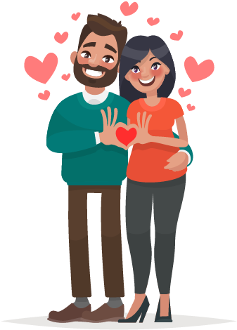 C78950e0126f1511306918 Artboard 2 - Heart Man And Girl (500x500)