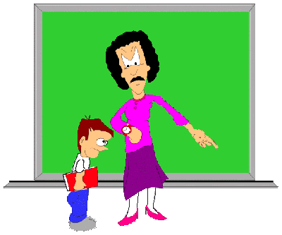 Free Animated School Gifs Free School Animations And - School Clipart Gif (390x323)