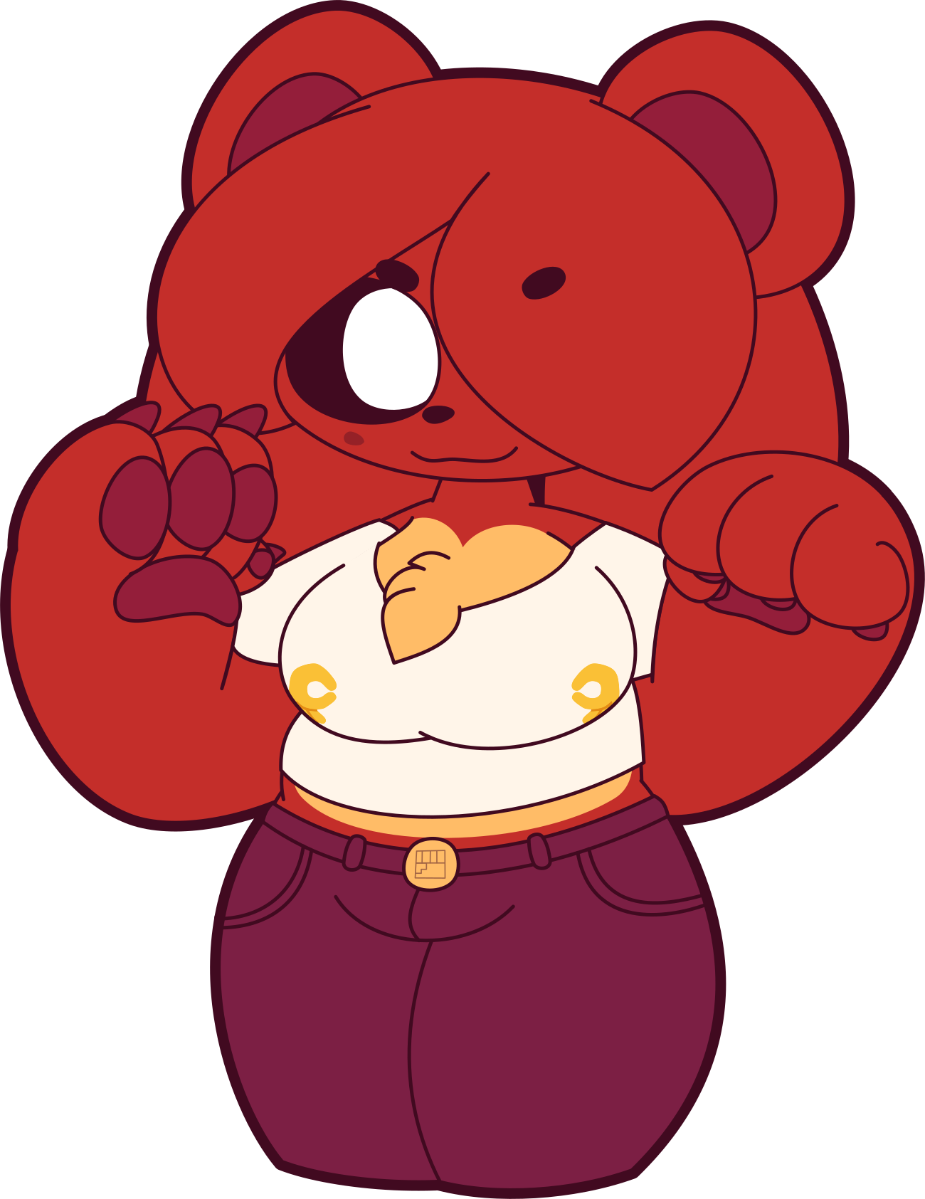 Artworkexercise Partner Redbear - Exercise (1300x1685)