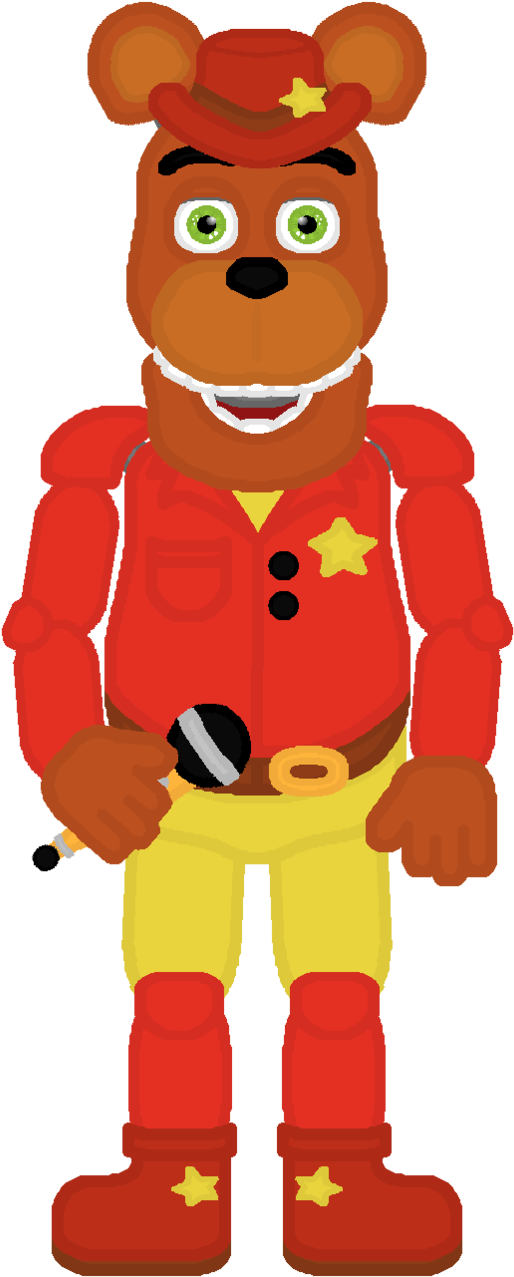Redster Redbear By Sarahdefroggo225 - Redbear Fnaf (611x1306)