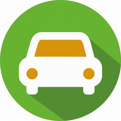 Img - Car Flat Icon Png (400x400)