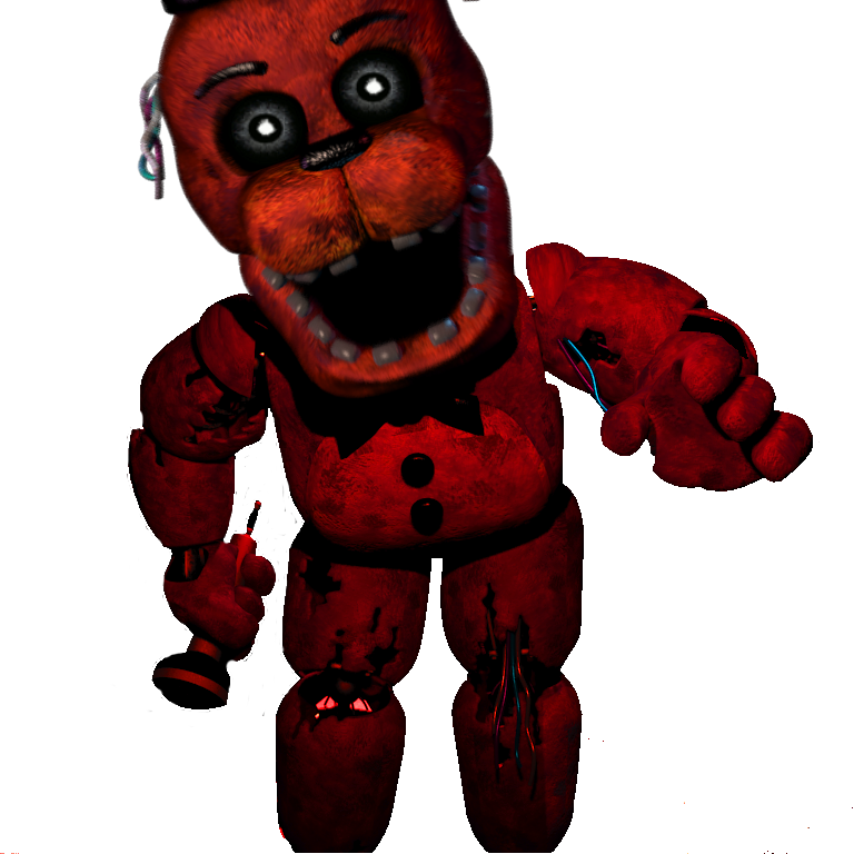 Fnaf 2 Redbear By Therealpazzy - Red Bear Fnaf 2 (768x768)