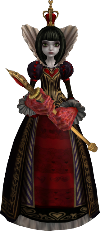 Queen Of Hearts Amr Render - Red Queen Alice Madness (322x741)