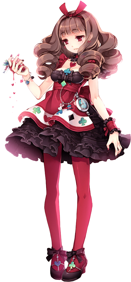 Epic Journey The Story Of Alice In Wonderland Is A - Anime Queen Of Hearts (600x962)