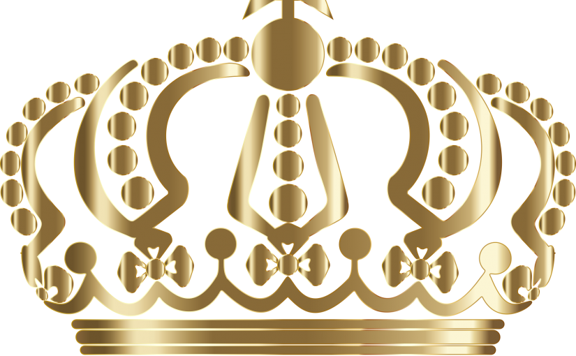 Estado Alemán De La Corona De Escritorio Fondos De - Gold Crown Png Vector (825x510)