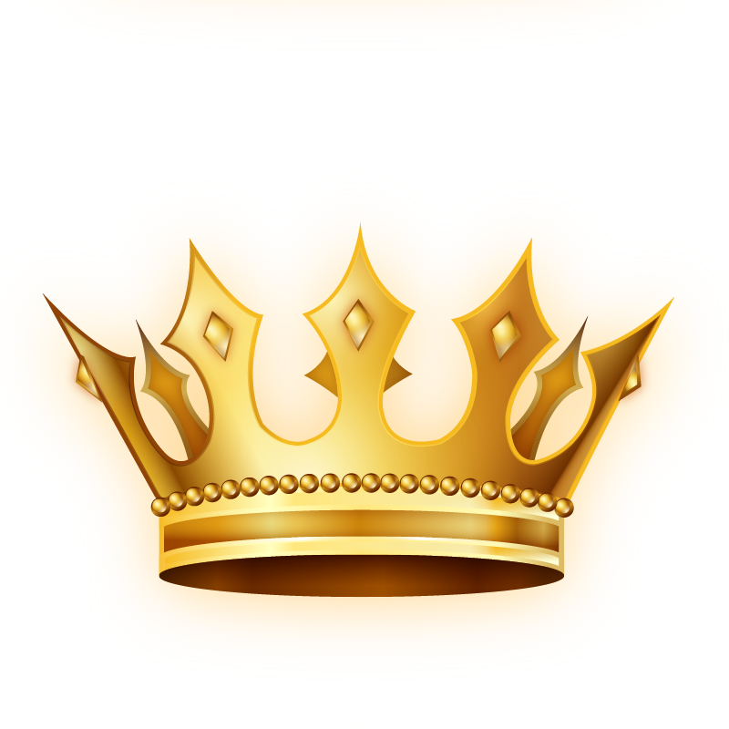 Corona Clip Art - Golden Crown .png (800x800)