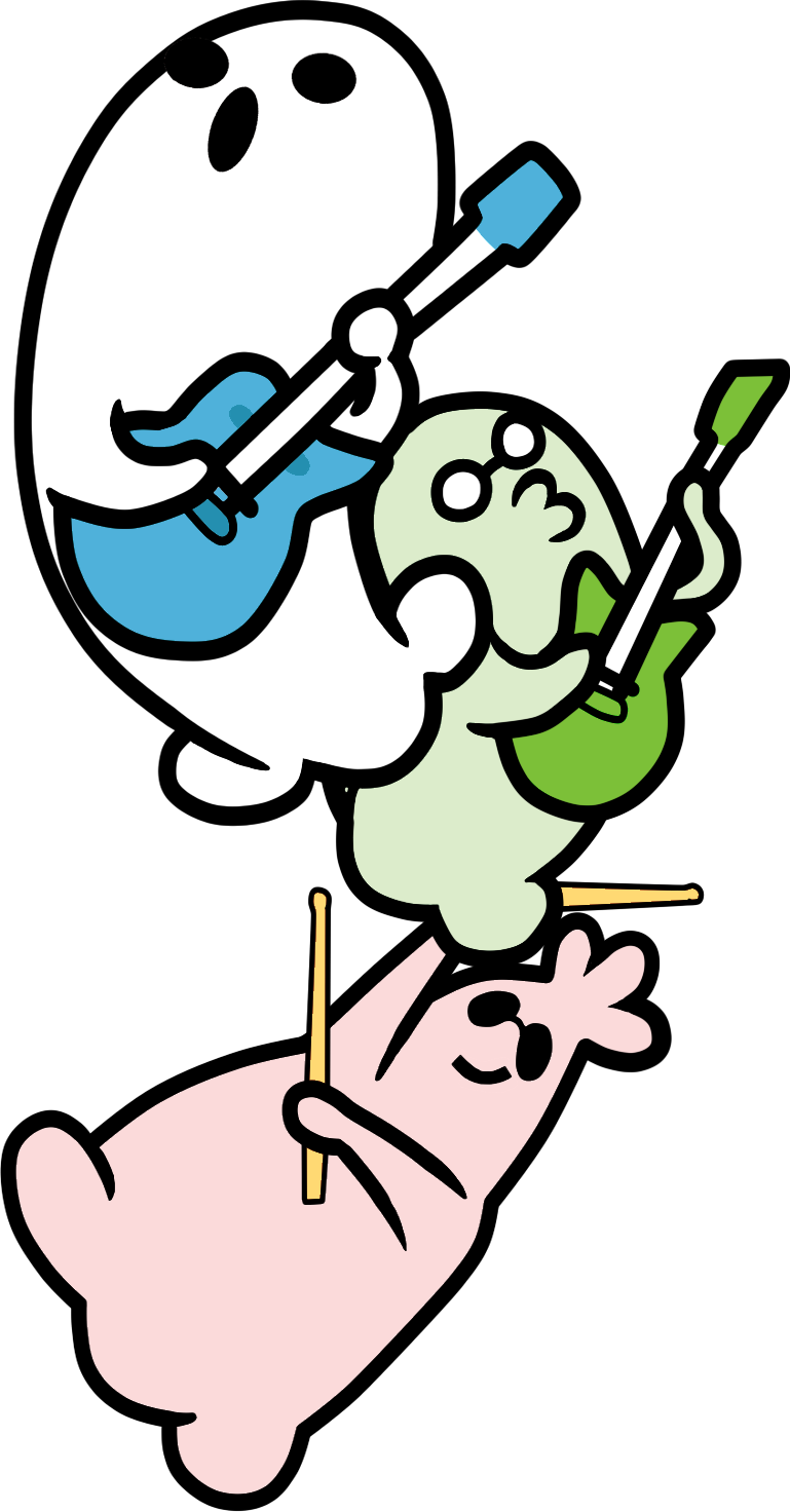 Tiny Ghosts - Rhythm Heaven Big Rock Finish (769x1472)