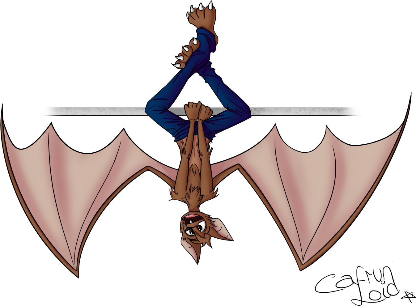 Just Hanging Around - Cartoon (1400x1030)