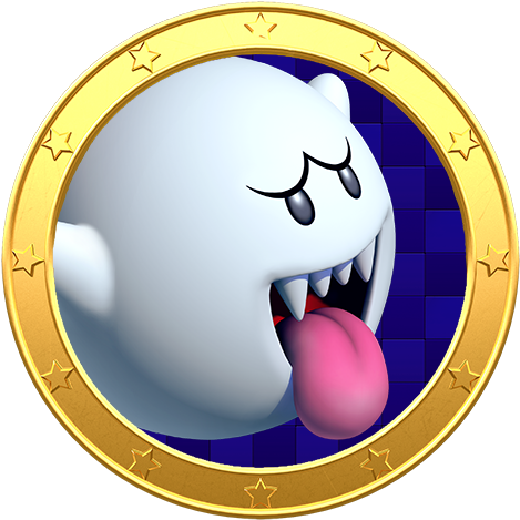 Boo - Super Mario 3d Land Boo (500x500)