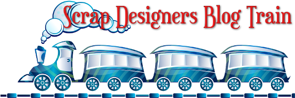Scrap Designers Blog Train - Train Clipart Cartoon Train (600x212)