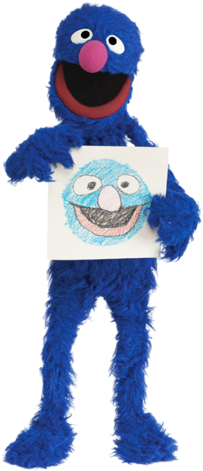 Eric Jacobson Continues To Perform Bert Regularly In - Grover Sesame Street (317x700)