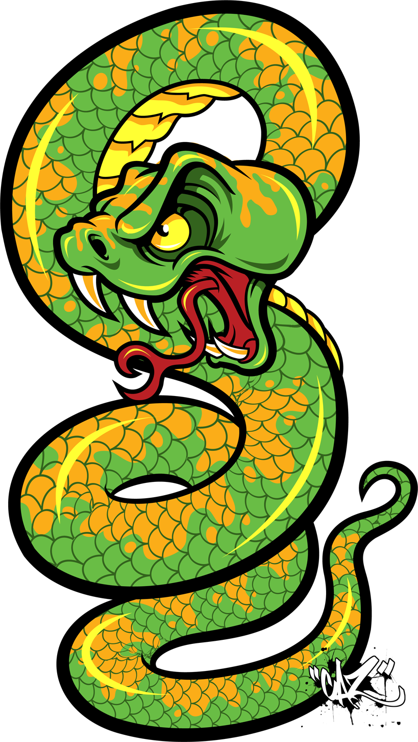 Vector Snake By Cazitena Vector Snake By Cazitena - Vector Snake (819x1452)