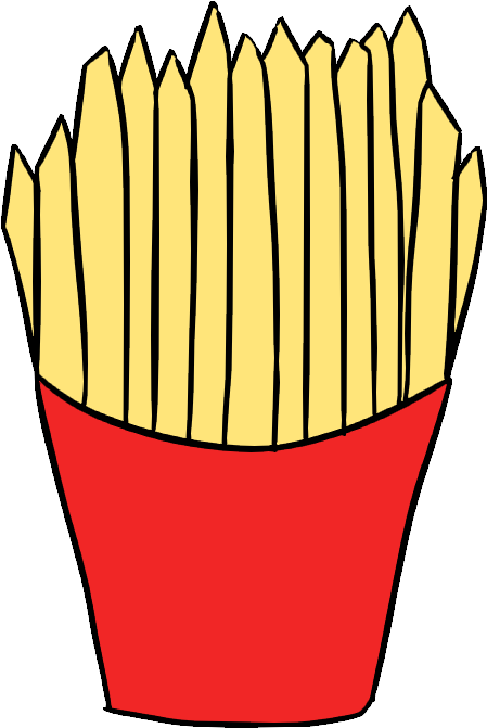 Fried Potato - Fried Potato (497x712)