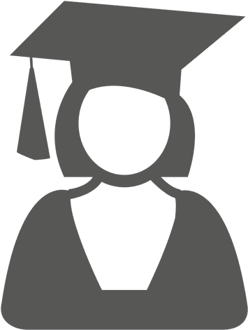Graduation Ceremony Computer Icons Academic Degree - Female Graduate Icon Png (512x512)
