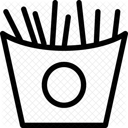 French-fries Icon - French Fries (512x512)