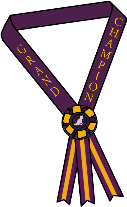 Grand Champion Neck Ribbon By Luc - Grand Champion Neck Ribbon By Luc (524x732)